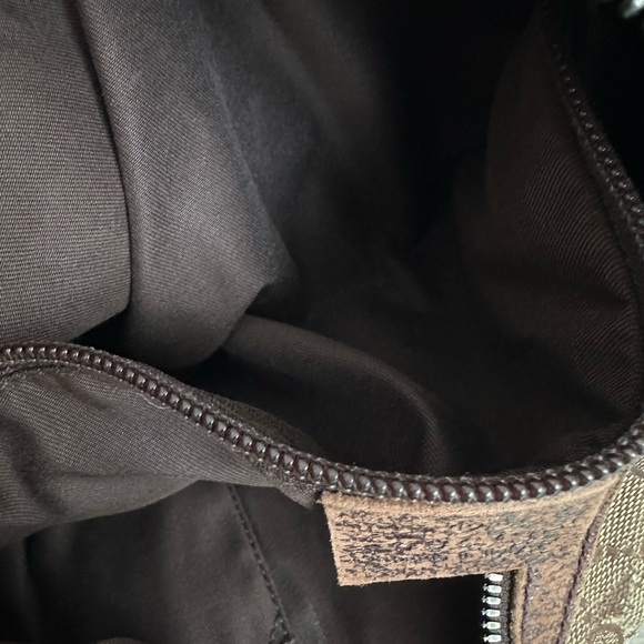 Gucci Brown Monogram Shoulder Bag jacquard - Picture 11 of 15